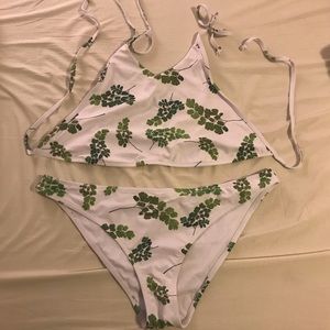 Ginkgo Print Bikini
